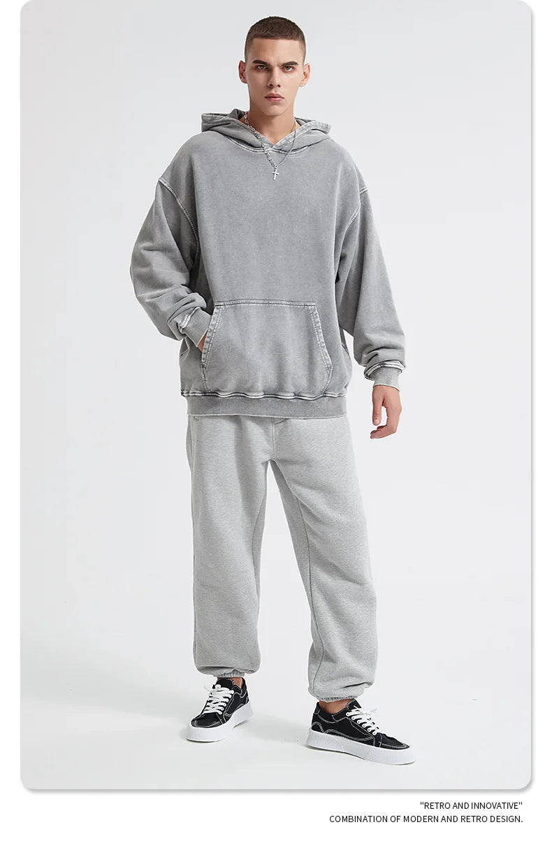 Bornladies Retro Verdikte Hoodie Mode Warme Trui 100% Katoen Dames Trend