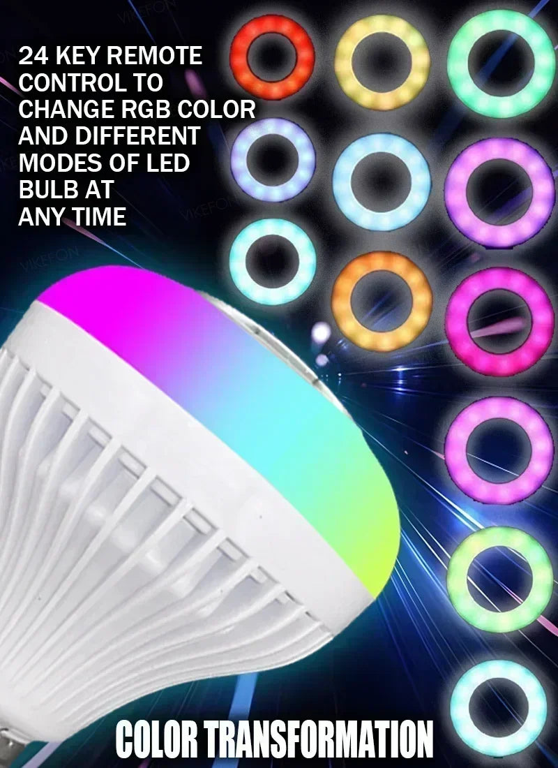 Bluetooth-luidspreker LED-muzieklamp met ingebouwde draadloze smart