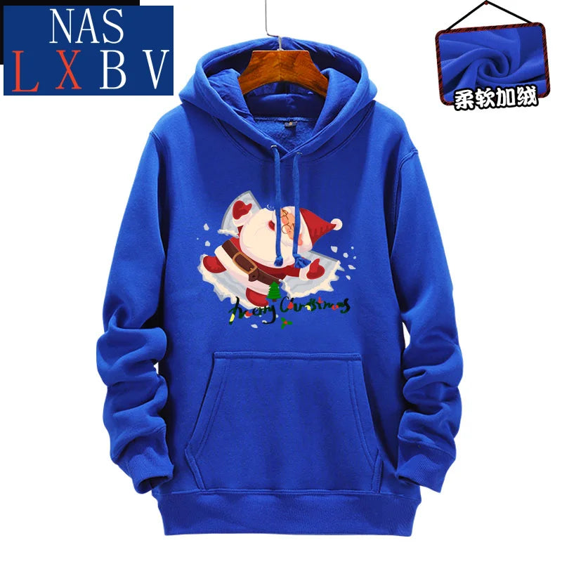 Christmas Eve Ever Ever Santa Memorial Hooded Sweatshirt Men and Women Coat Hoodie