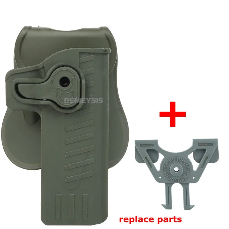 Tactical Gun Holster Men Hunting Shooting Gun Waist Belt Holster for