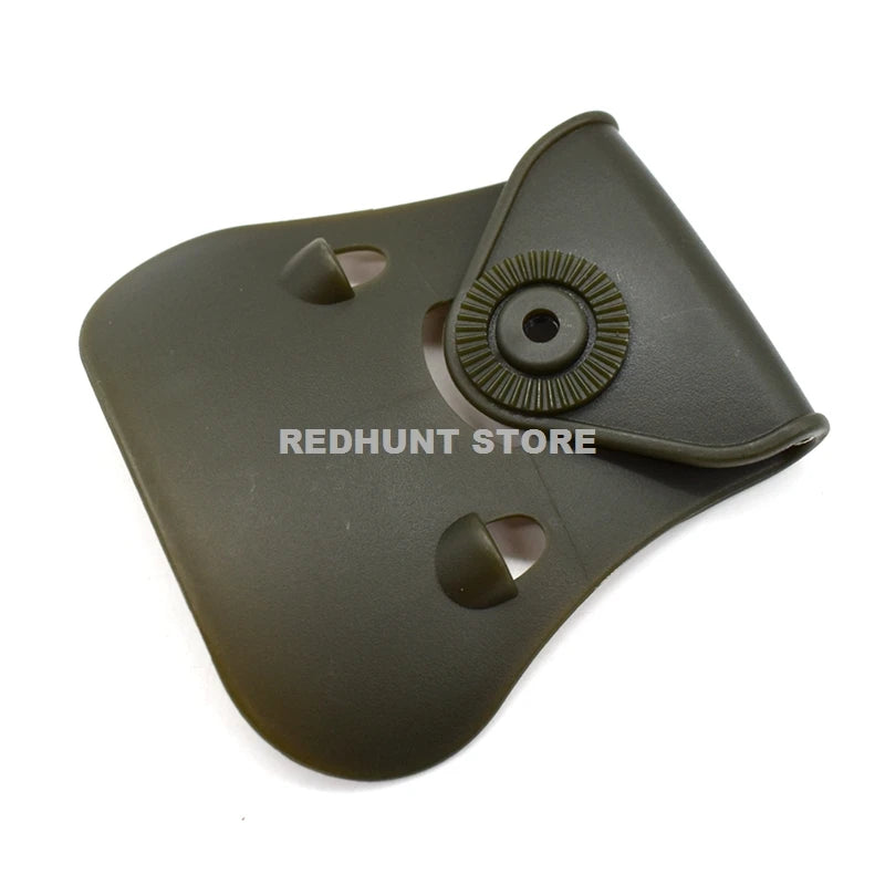 Tactical Double Magazine Holster Universal 9mm .40 Caliber Stack Mag Holder with 1.5 2 Inches Belt