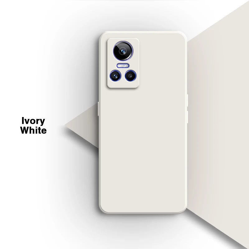 Matte achterkant voor Oppo Realme GT Neo3 T Neo 3 3T Neo3T 5G Zachte snoepvloeistof