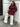 Bornladies Winter Women Wine Red Hooded Puffer Coat Drawstring Waist Zipper Warm