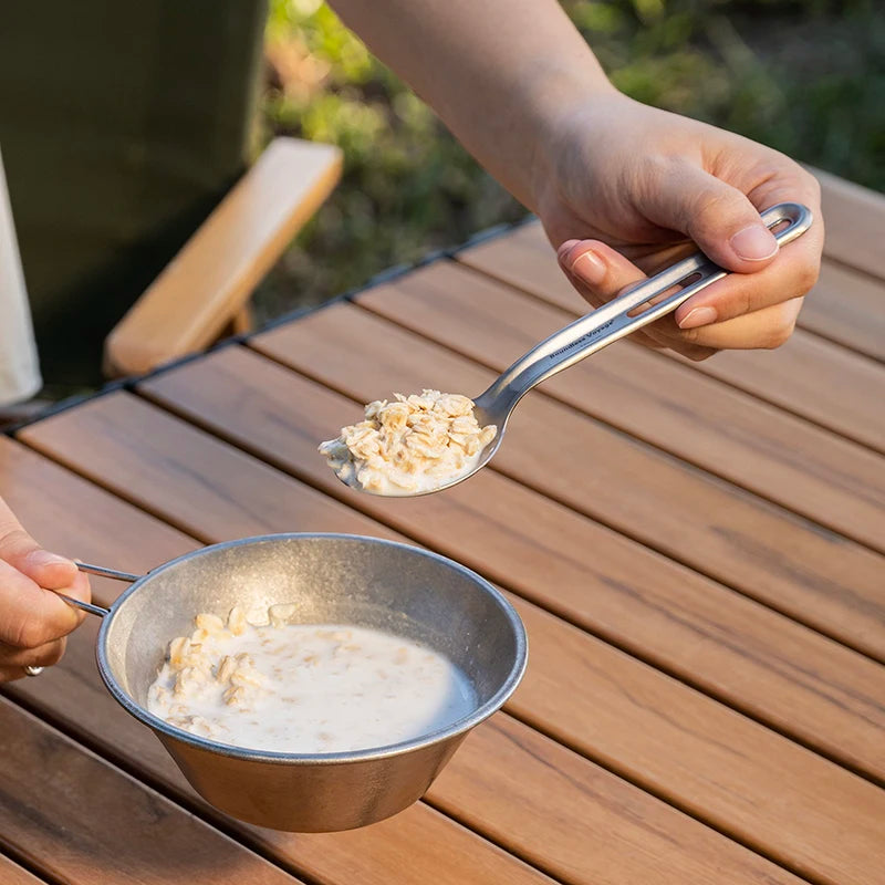 Boundless Voyage Camping Cutlery Set Titanium Knife Spoon Fork Chopsticks