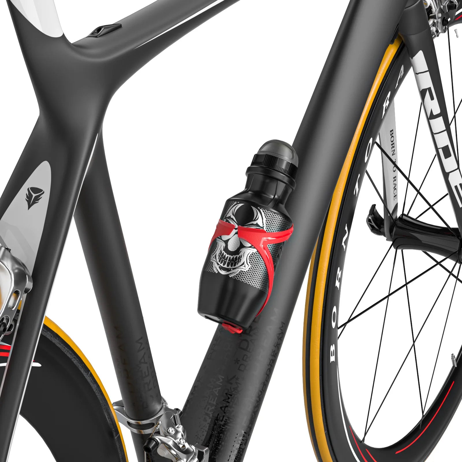 Enlee 550ml Fiets Waterfles Voedselveilig Sport Fitness Hardlopen Fietsen