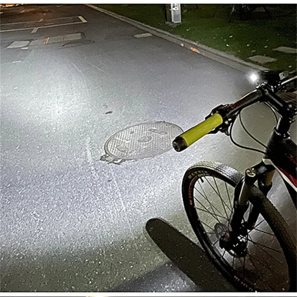Bk02 Fietslamp USB Oplaadbaar T6 LED Fietsverlichting 6 Standen MTB Zaklamp
