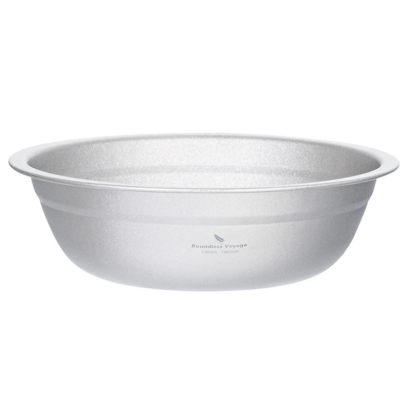 Boundless Voyage Titanium Bowl Rice Soup Salad Serving Bowl Ultralight Outdoor