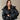Women s Pu Skin Down Cotton Jacket Versatile Hooded Lady Winter Parka Coat