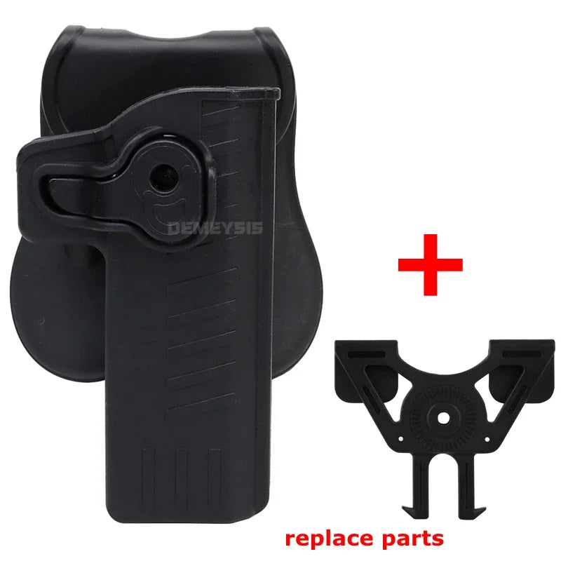 Tactical Gun Holster Men Hunting Shooting Gun Waist Belt Holster for