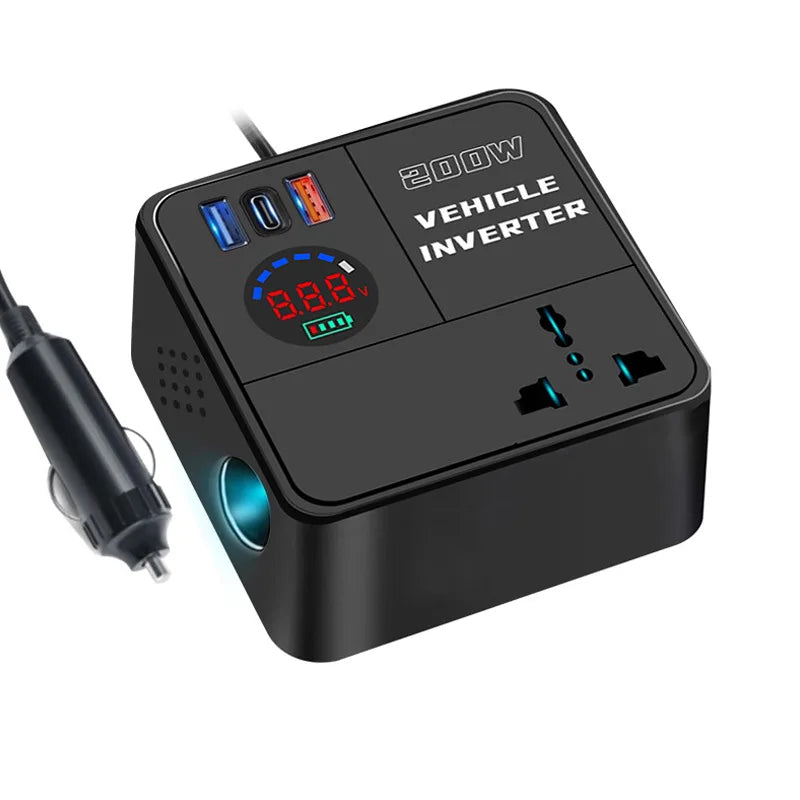Car Inverter 12v24v to 110v220v Power Socket Conversion for Home Use