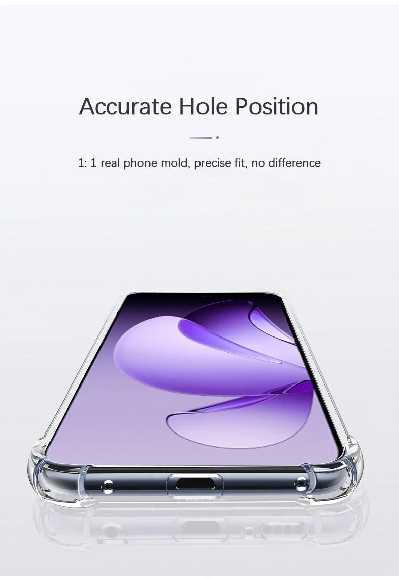 Airbag Clear telefoonhoesje voor Oppo Reno 13 Reno13 Pro F FS 13Pro 13F Reno13F S