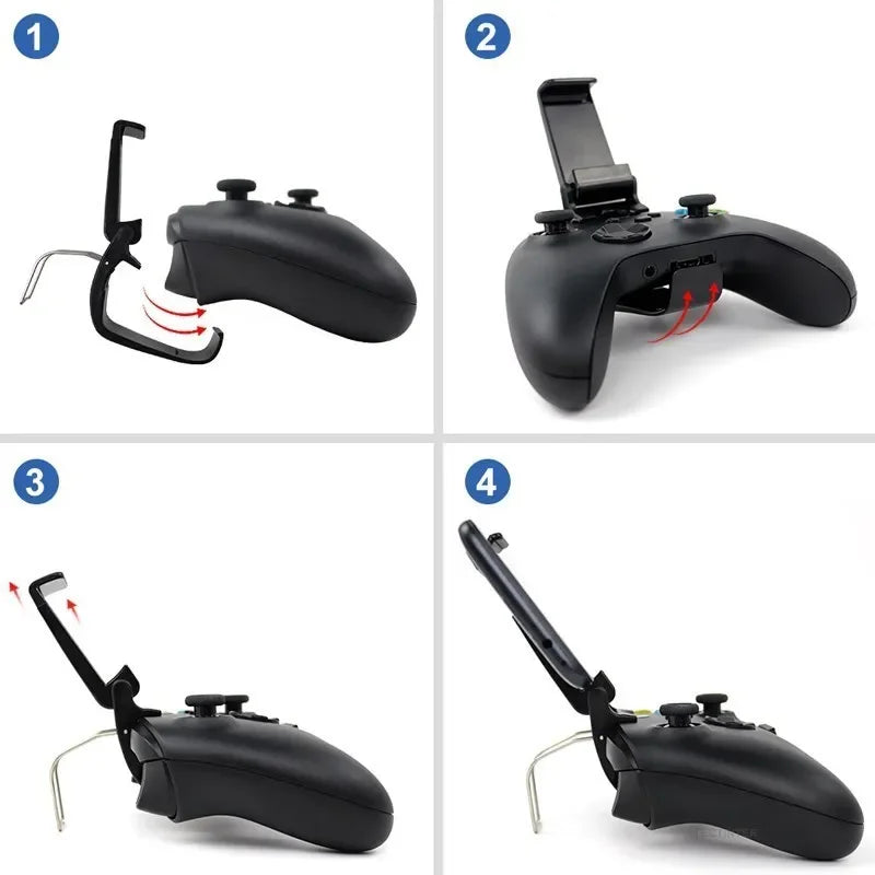 Mobiele telefoonclipstandaard compatibel met Xbox Series SX-controllerhouder