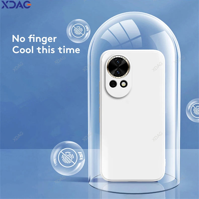 Vloeibare siliconen telefoonhoes voor Huawei Nova13 Nova 13 Pro 13Pro 5G-camera