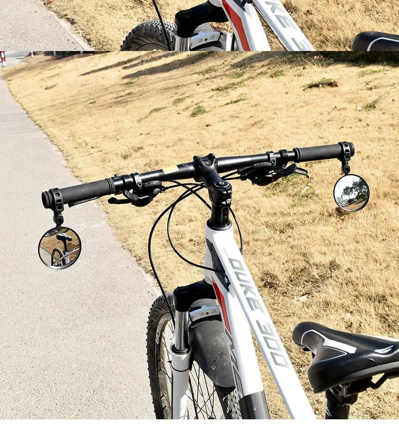 2 stuks fietsachteruitkijkspiegel 360 graden verstelbaar draaibaar universeel fietsen