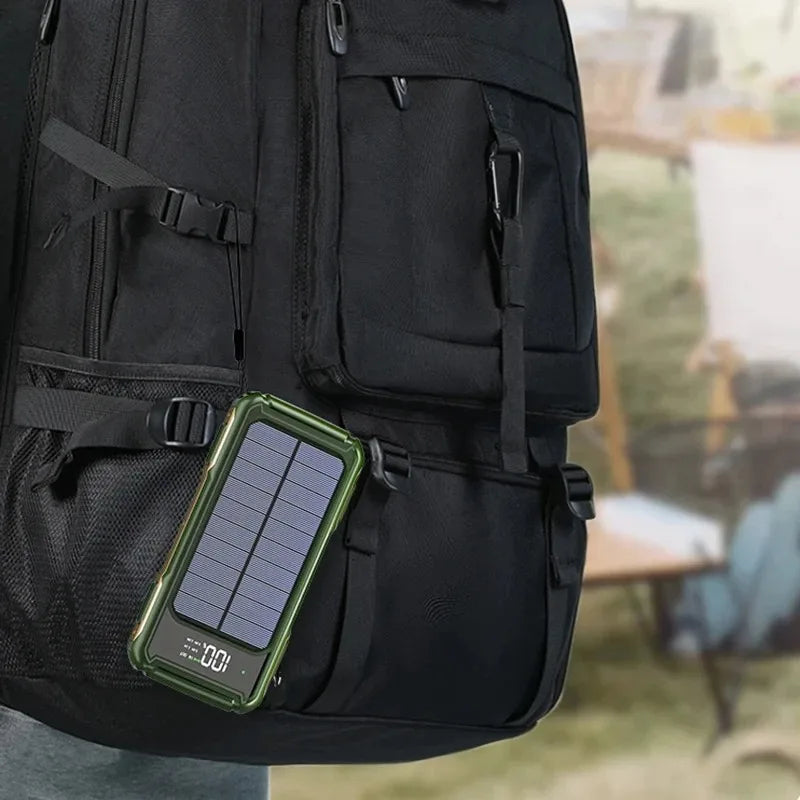 80000mAh Large Capacity Portable Outdoor Solar Mobile Power 4 in 1 Built in