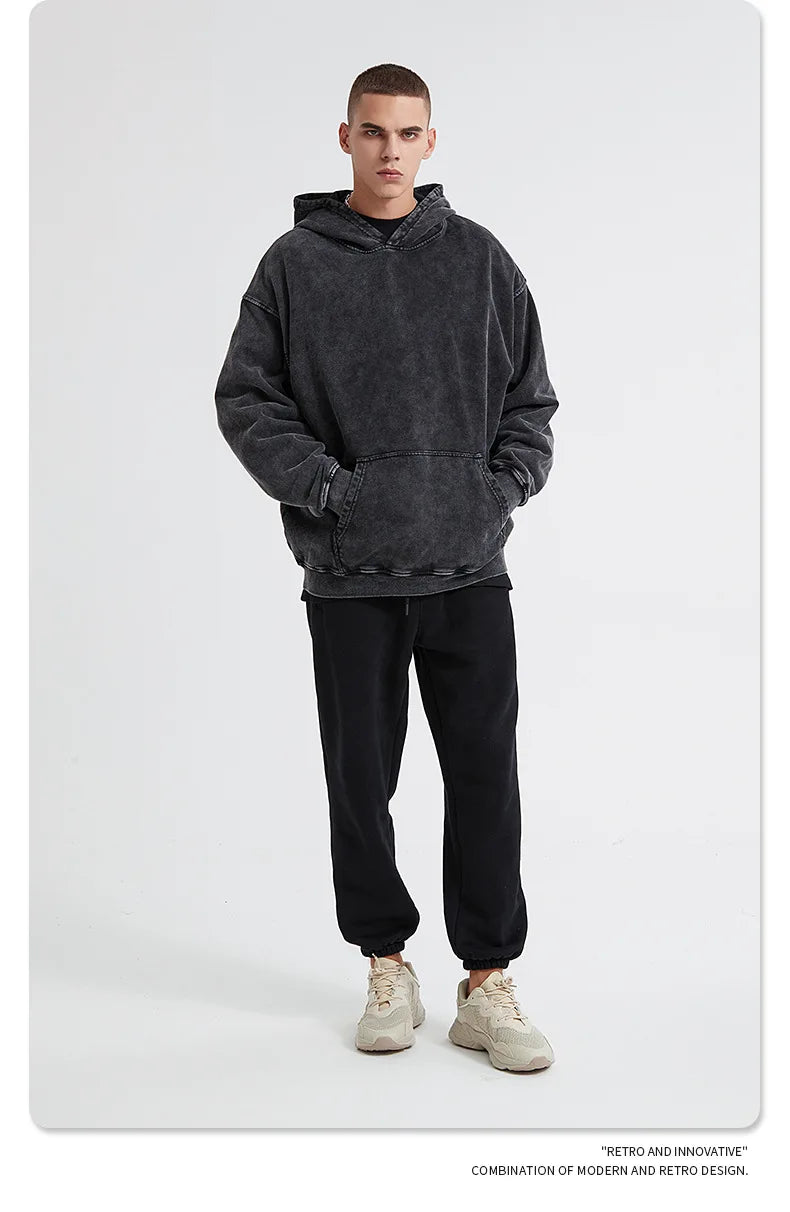 Bornladies Retro Verdikte Hoodie Mode Warme Trui 100% Katoen Dames Trend