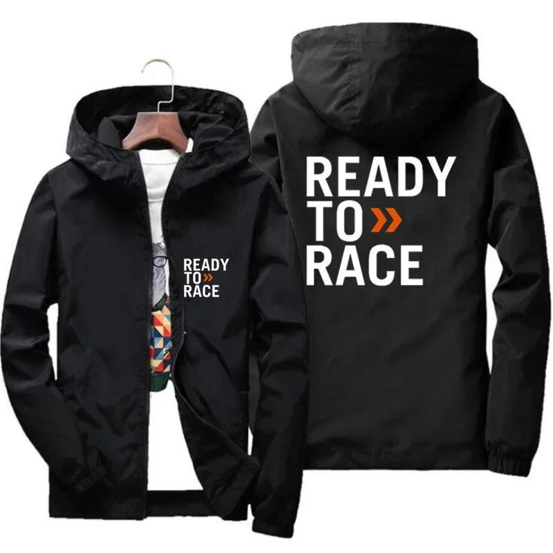 Men s Ready To Race Enduro Cross Motocross Bitumen Bike Life Windbreaker
