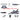 Fms 80mm F16 Aircraft Complete Set Of Accessories, Fuselage, Main Wings, Flat