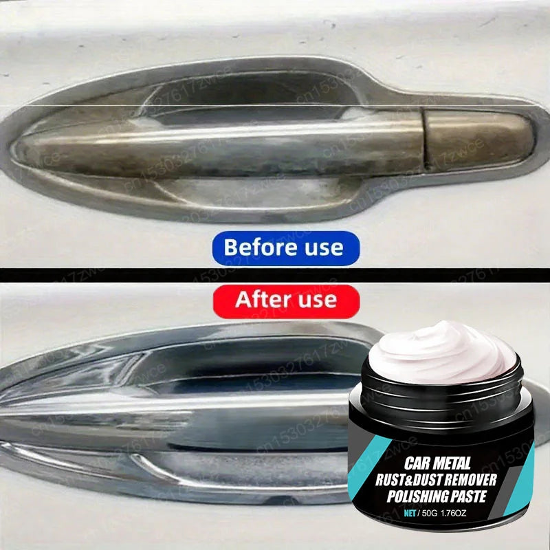 Motorcycle Metal Rust & Wheel Hub Rust Scratch Repair Wax Agent Car Metal
