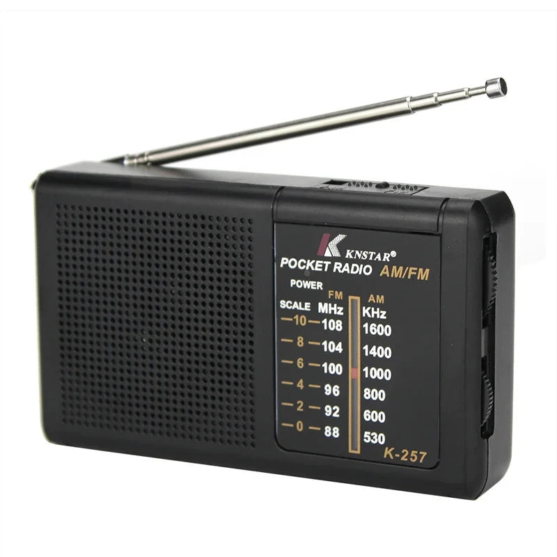 Portable Multi Functional Low Power Radio AM FM Mini Two Band Walkman Battery