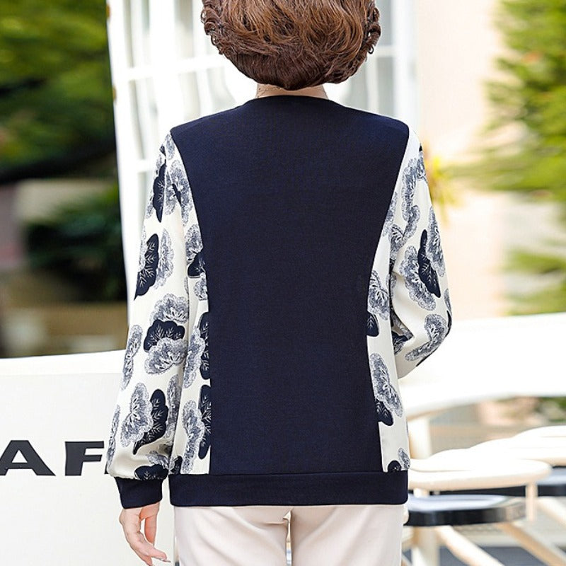 Весенне-осенний свитер с принтом поло, однотонный, с длинным рукавом, рукав-фонарик