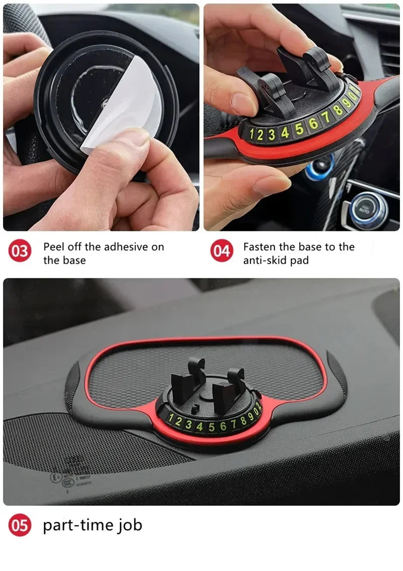 MultiFunction Car Anti Slip Mat Auto Phone Holder Non Slip Sticky Anti Slide