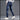 Herfst Winter High End Heren Afslankende Jeans Geborduurd Veelzijdig Casual Stretch Lange Broek