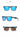 Cool Color Kdeam Brand Design Luxury Polarized Sunglasses For Men Square Sun