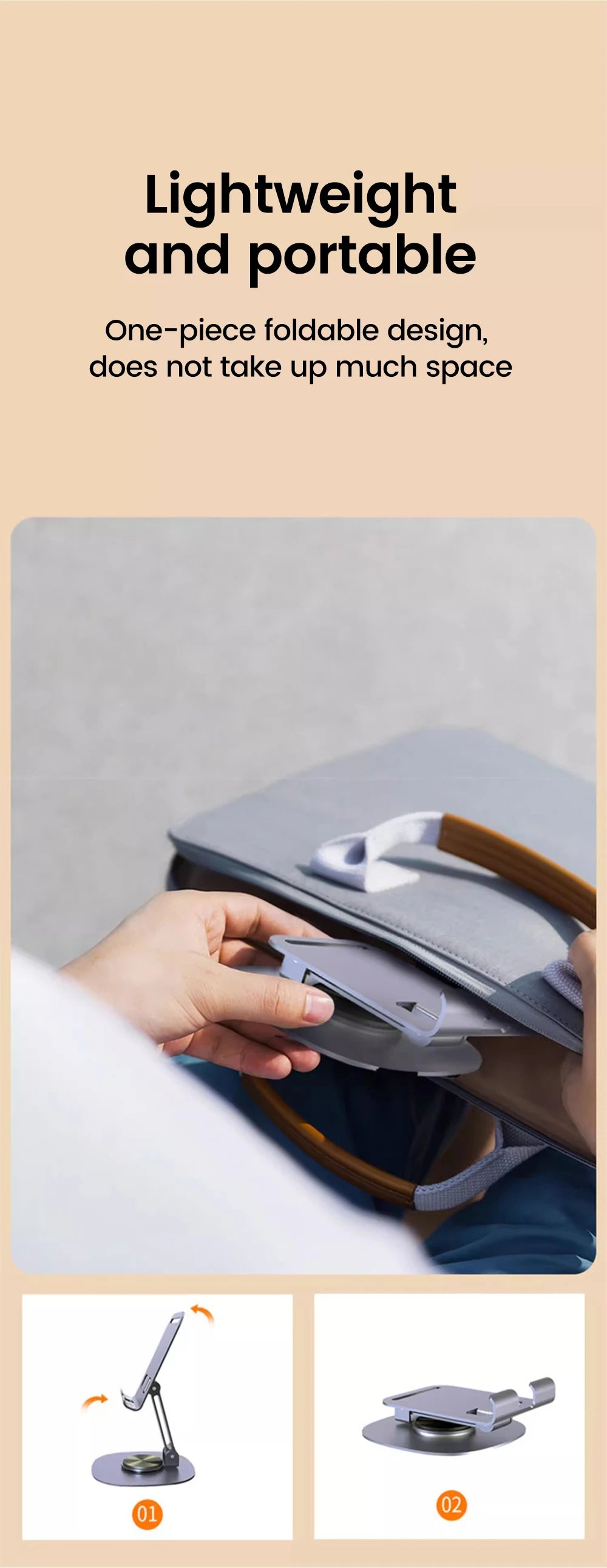 Olaf Draaibare Tafel Mobiele Telefoonhouder Ondersteuning Desktopstandaard Voor iPad Samsung