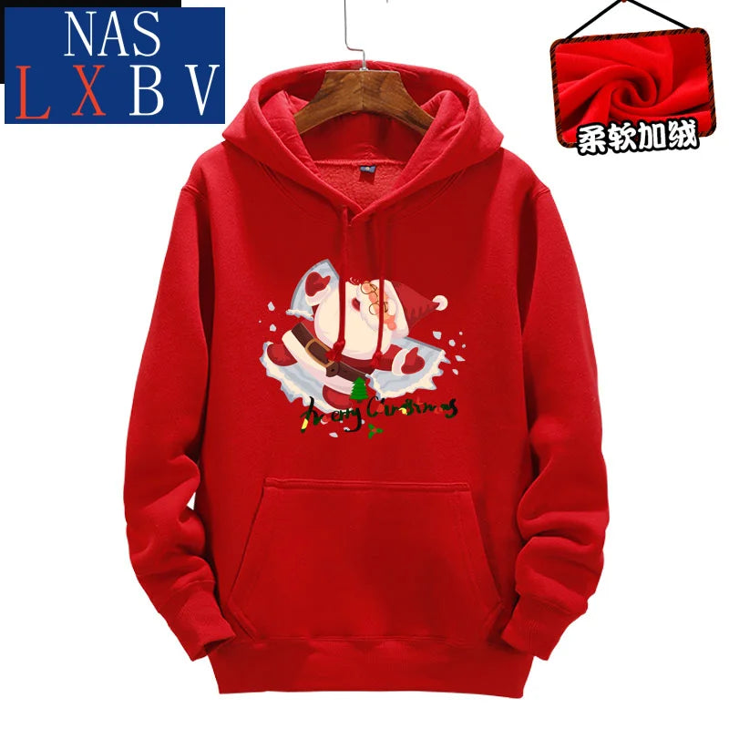 Christmas Eve Ever Ever Santa Memorial Hooded Sweatshirt Men and Women Coat Hoodie