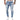 Fashion Street Style Ripped Skinny Jeans Men Vintage wash Solid Denim Trouser