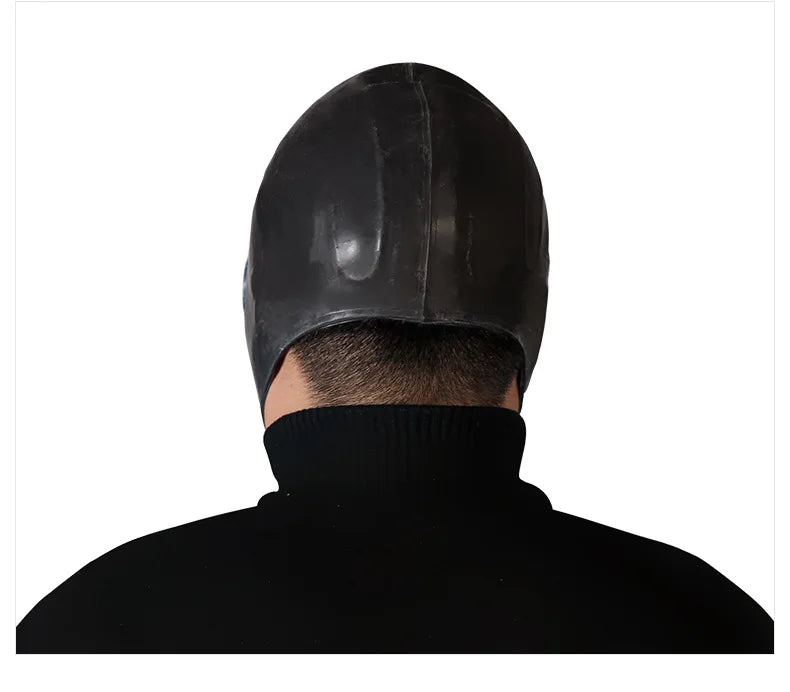 Creative Black Full Face Ghost Gas Mask Respirator Rubber Chemical Prevention