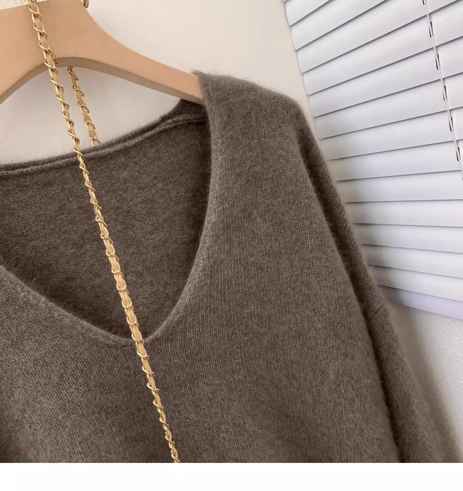 Een gevoel van klasse Yangqi Soft Waxy 100 pure kasjmier breiwerk herfst en winter V