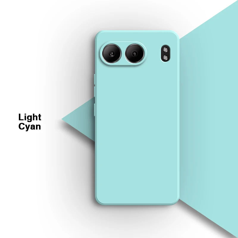 Eenvoudige vloeibare siliconen hoes voor OnePlus Nord 4 5G 6.74 Cph2663 lens