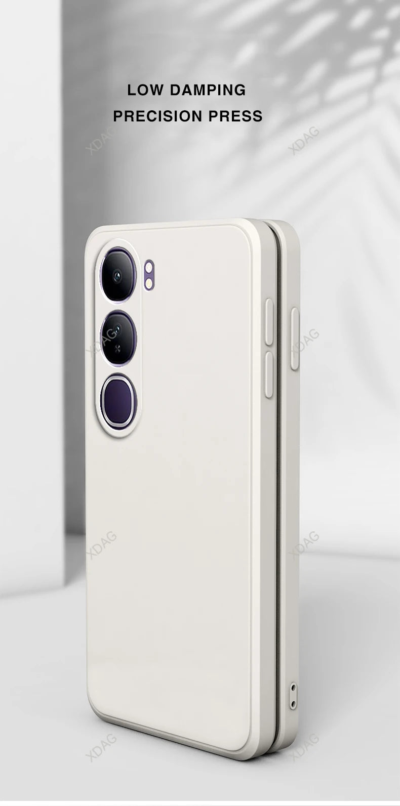 Accessoires voor Vivo V40 Lite IDN 5G 6.67 V2417 Simple Telefoonhoesje Vloeibaar