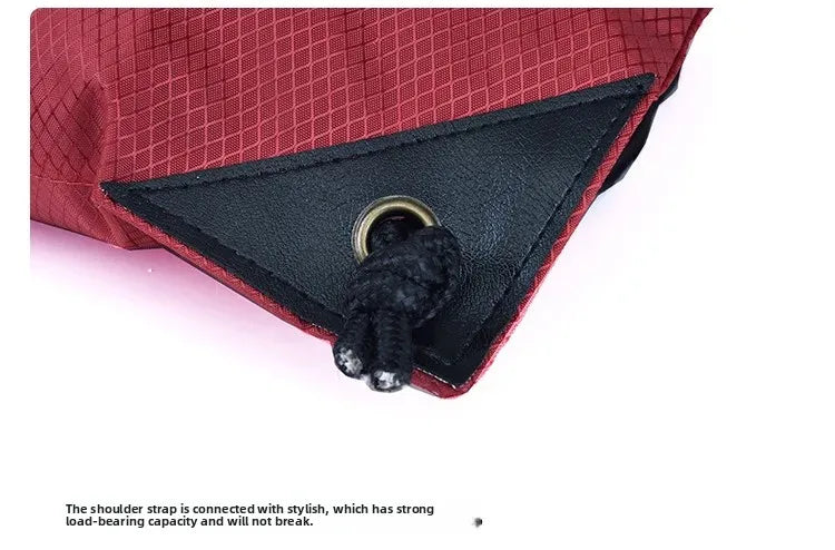 Lightweight Drawstring Sports Bag Large Capacity Basketball Bag Football Bag Outdoor Sports Portable