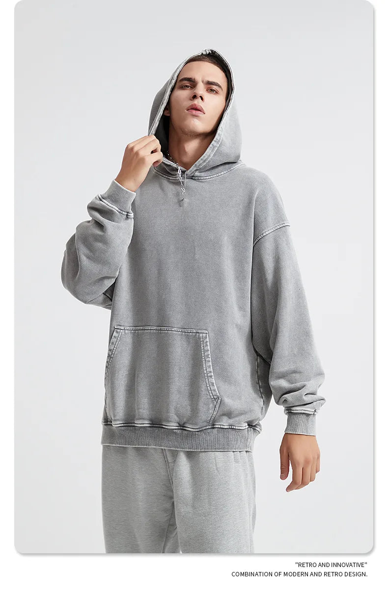 Bornladies Retro Verdikte Hoodie Mode Warme Trui 100% Katoen Dames Trend