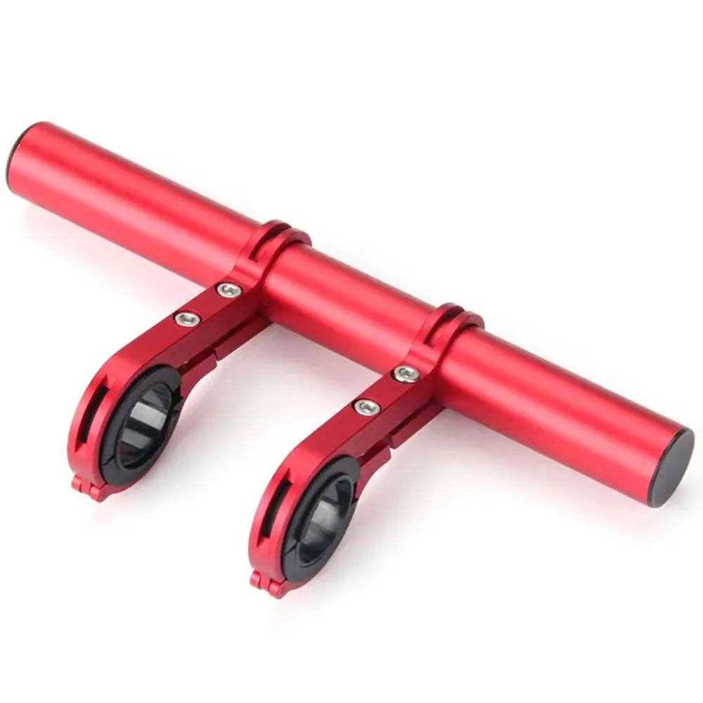 20 cm aluminium fietsstuur met verlengde beugel voor mountainbike koplamp