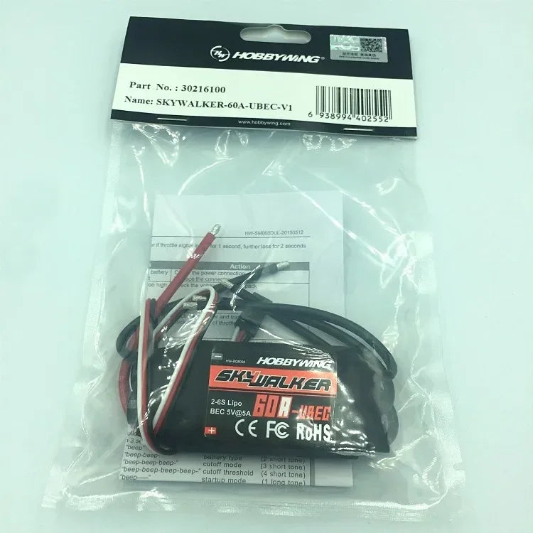 Hobbywing Skywalker 20a 30a 40 50a 60 80a 100a Brushless Esc Speedcontroler With