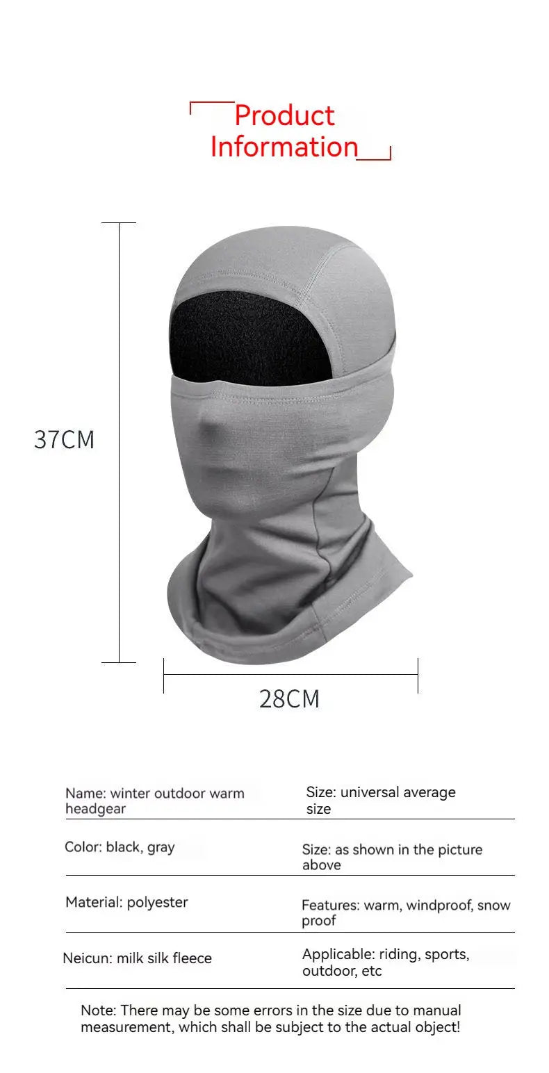 Caps Fiets Balaclava Gezichtsmasker UV-bescherming voor Mannen Vrouwen Motorfiets