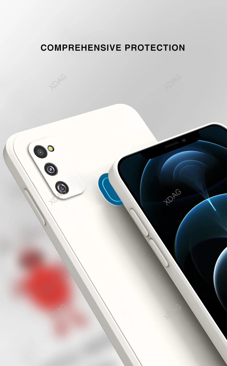 Klassieke, hoogwaardige hoes voor Samsung Galaxy M21 6.4 SM M215f SM M215f DS SM