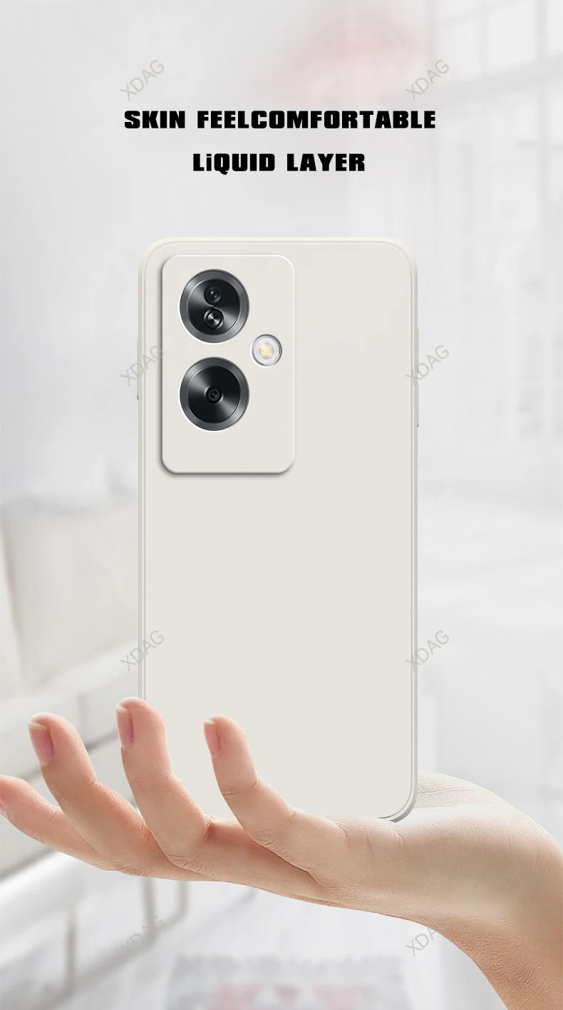 Eenvoudige telefoonhoes voor Oppo A79 5G 6.72 Cph2553 Cph2557 Capa Hoge kwaliteit