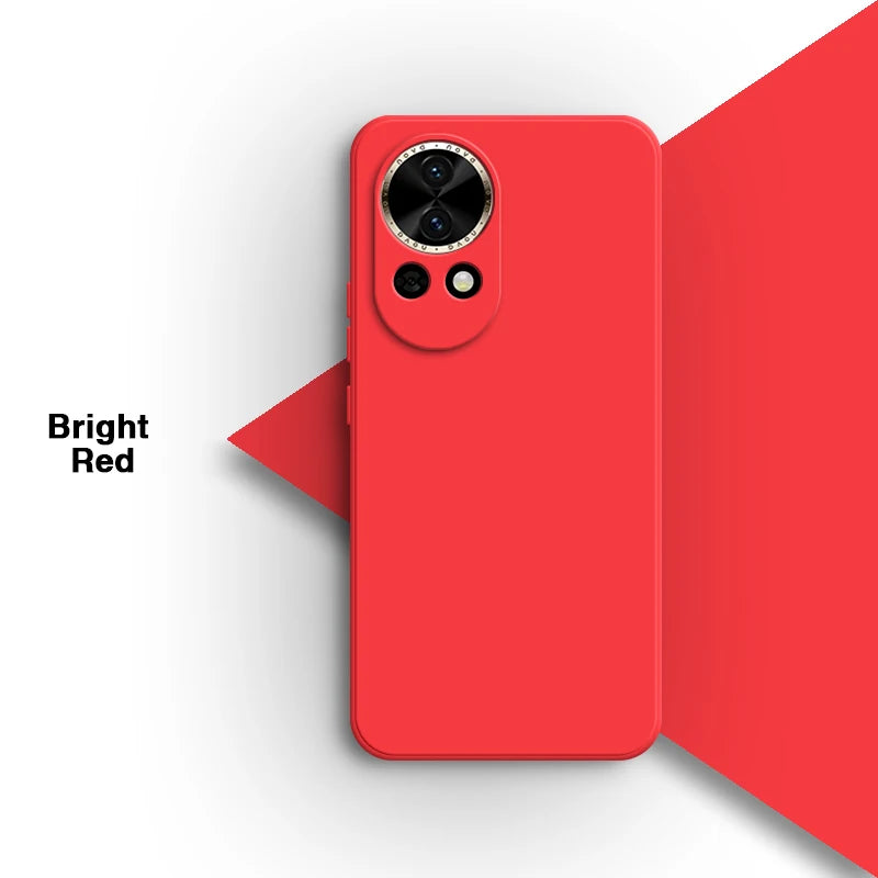 Vloeibare siliconen telefoonhoes voor Huawei Nova13 Nova 13 Pro 13Pro 5G-camera