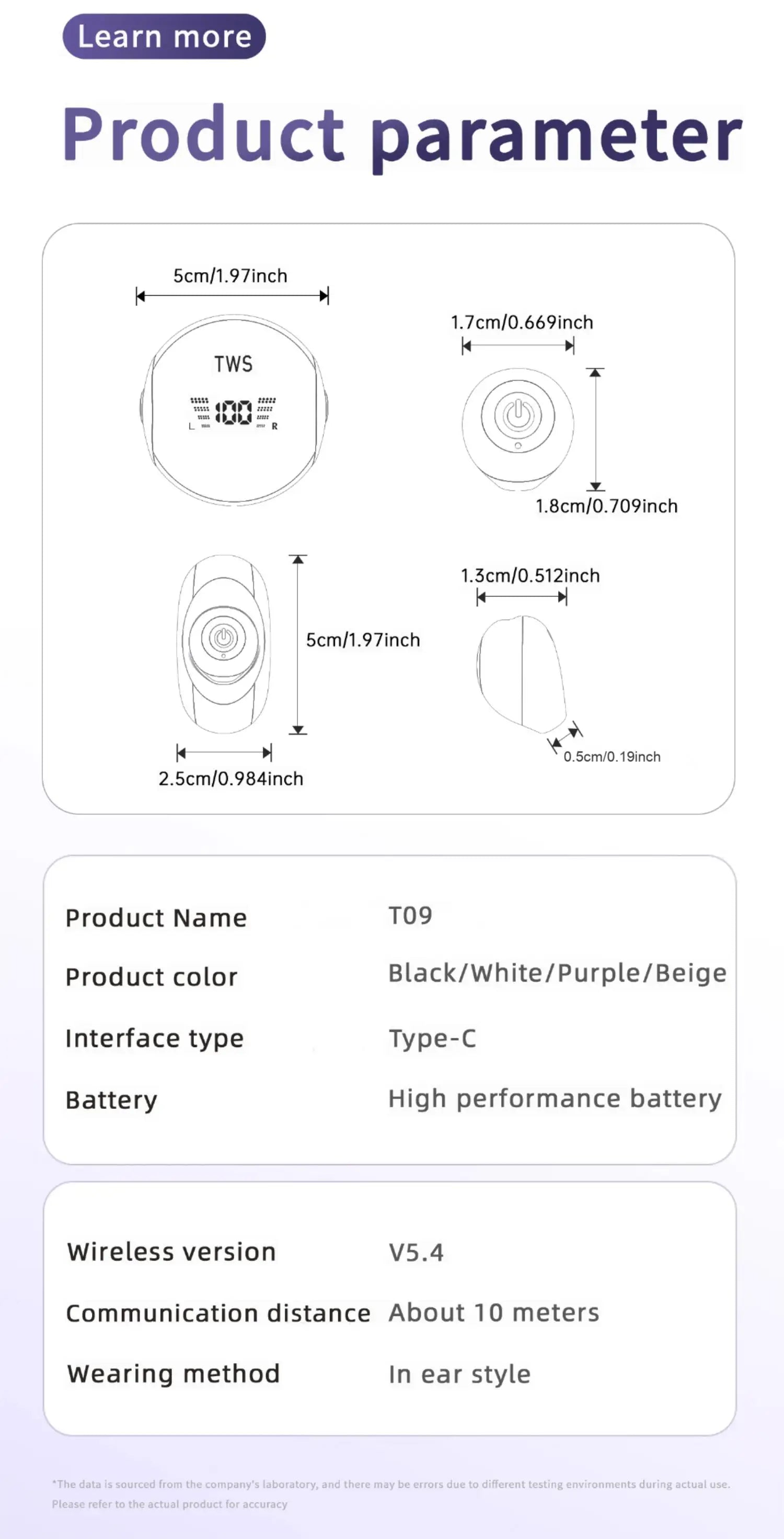 Hanging Rope Bluetooth Earphones With Dual Ear Ultra Small And Mini Semi In