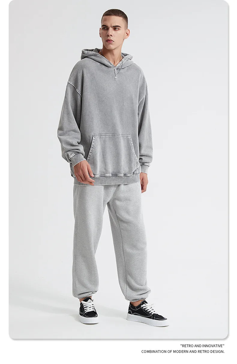 Bornladies Retro Verdikte Hoodie Mode Warme Trui 100% Katoen Dames Trend