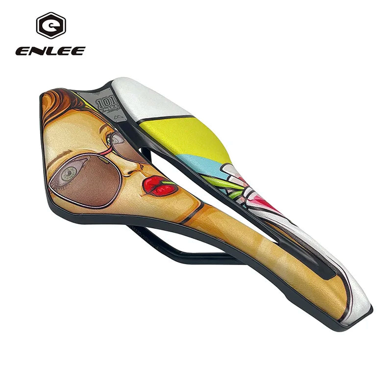 Enlee Bicycle Hollow Seat Personality Trend Korte Neus Mountainbike Racezadel