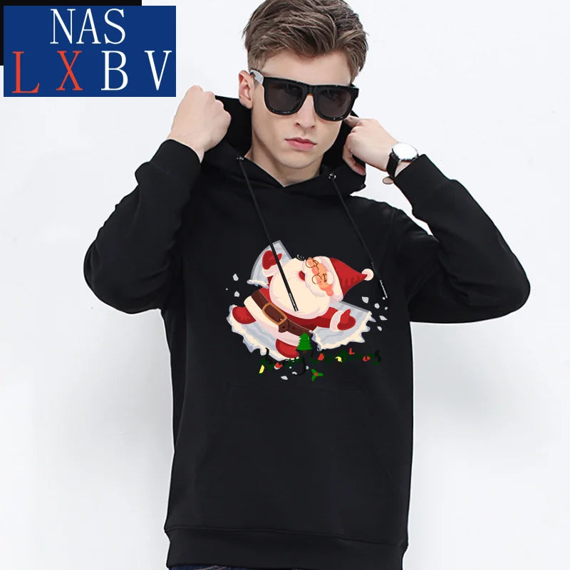 Christmas Eve Ever Ever Santa Memorial Hooded Sweatshirt Men and Women Coat Hoodie