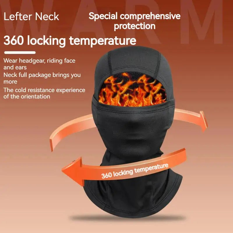Caps Fiets Balaclava Gezichtsmasker UV-bescherming voor Mannen Vrouwen Motorfiets