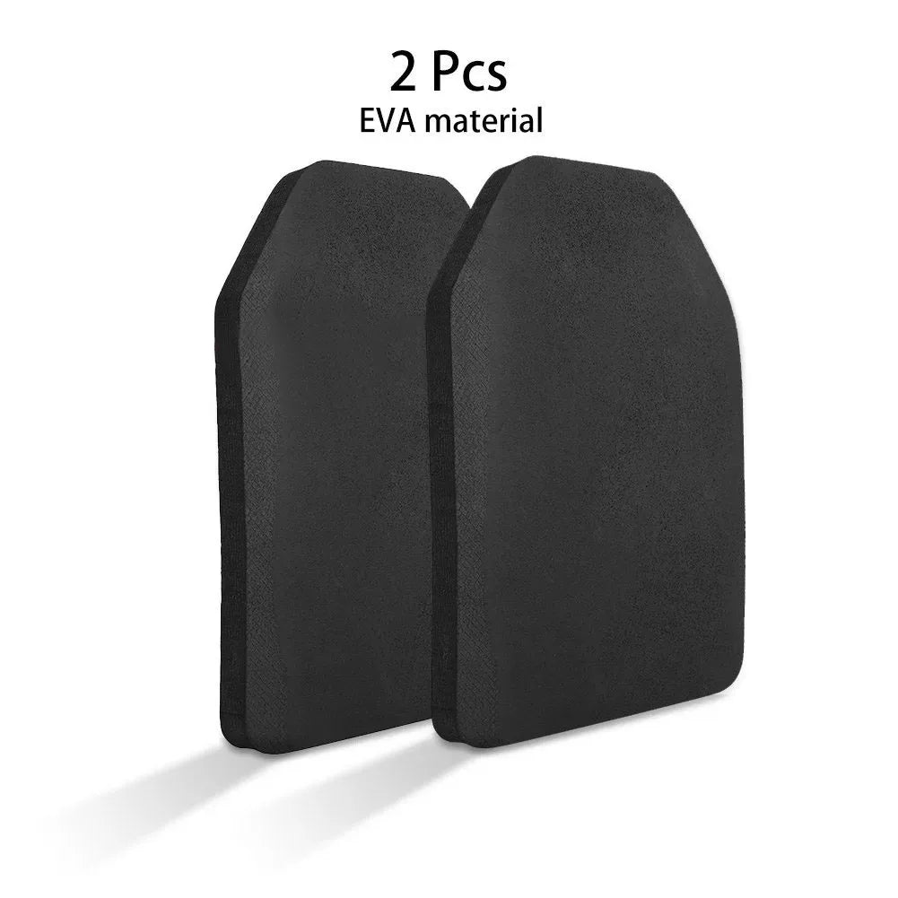 1Pair Airsoft Tactical Vest EVA Plates For Body Armor Carrier Vests Insert