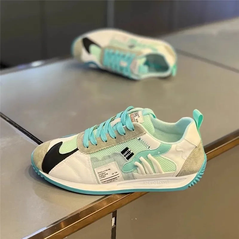 Autumn Breathable Men s Casual Shoes Sporty Thick Bottom Popular Internet Red Summer Trendy Shoes